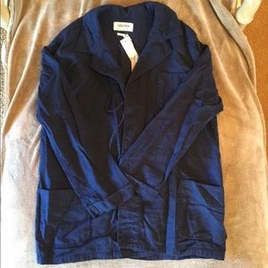 Dark Wash Chambray Jacket